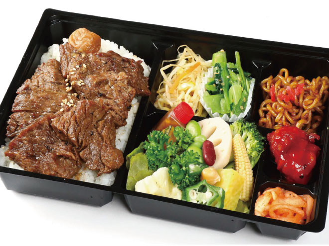 カルビ弁当